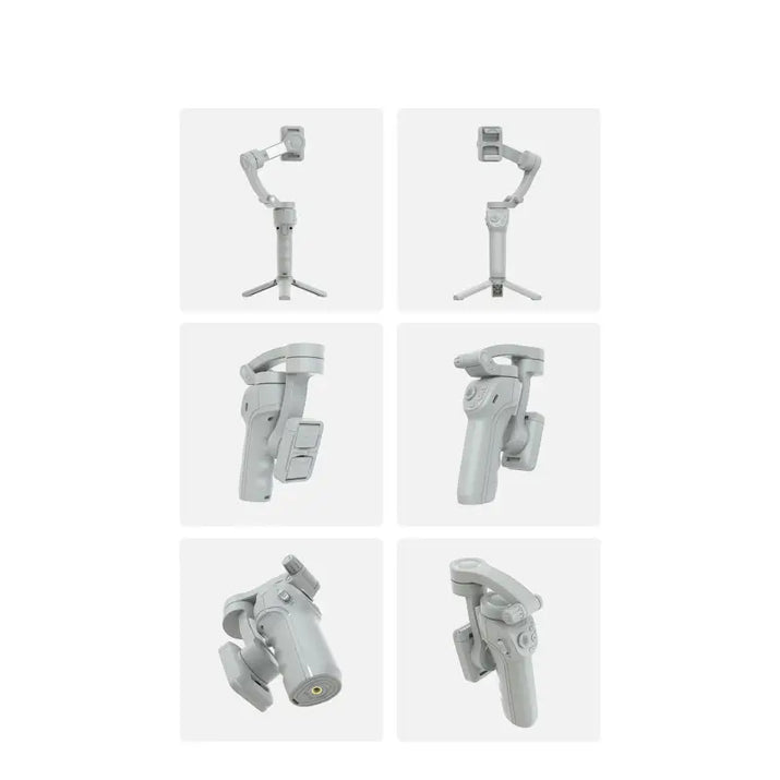 Gray smartphone gimbal.