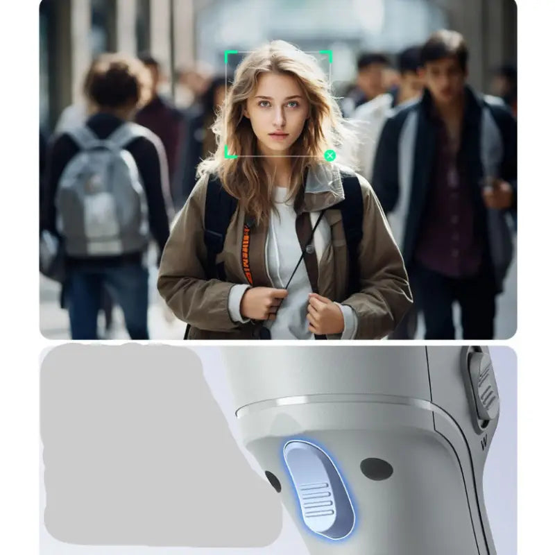 Gimbal with face tracking.