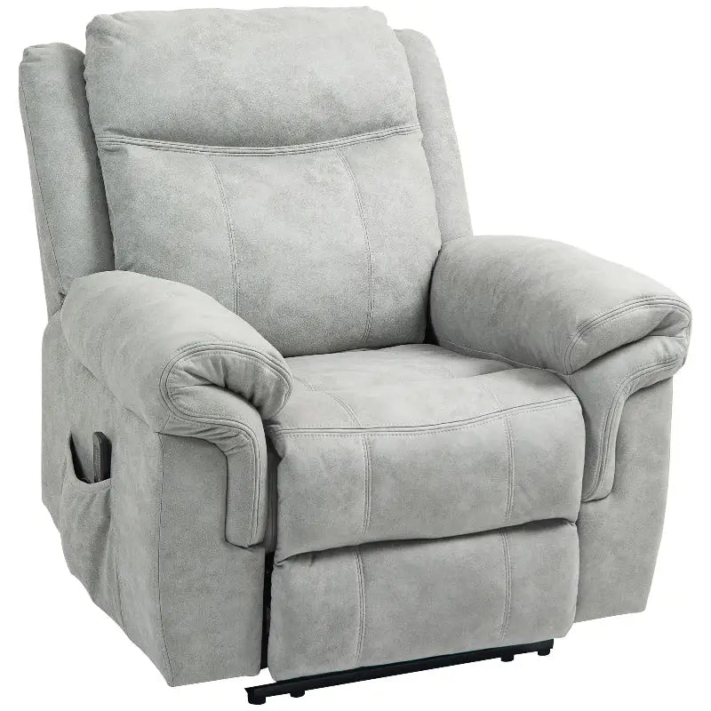Manual Recliner Chair with Vibration Massage - sleek-selections