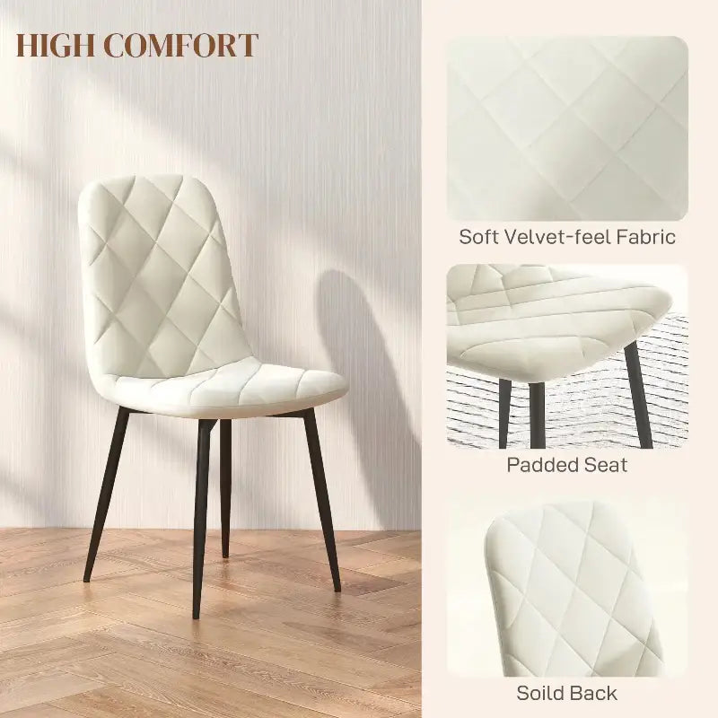 Dining Chairs Set of 4 - sleek-selections