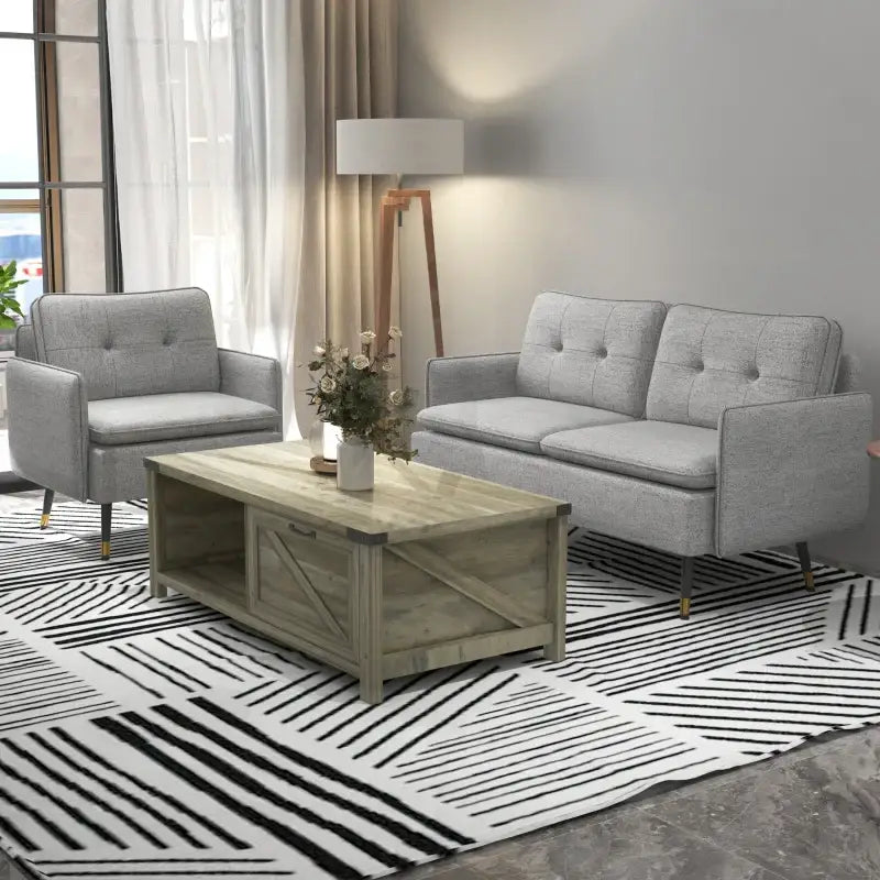 Loveseat Sofa - sleek-selections