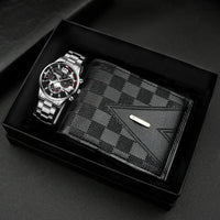 Watch and wallet gift set.