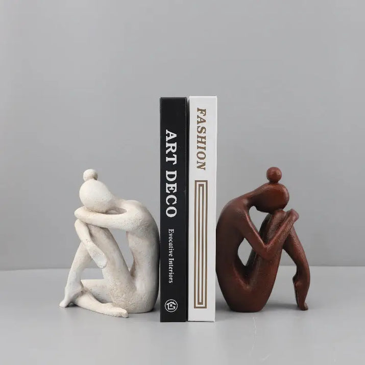 Modern Minimalist Time Character Ornaments - sleek-selections