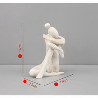 Modern Minimalist Time Character Ornaments - sleek-selections