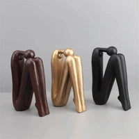 Modern Minimalist Time Character Ornaments - sleek-selections