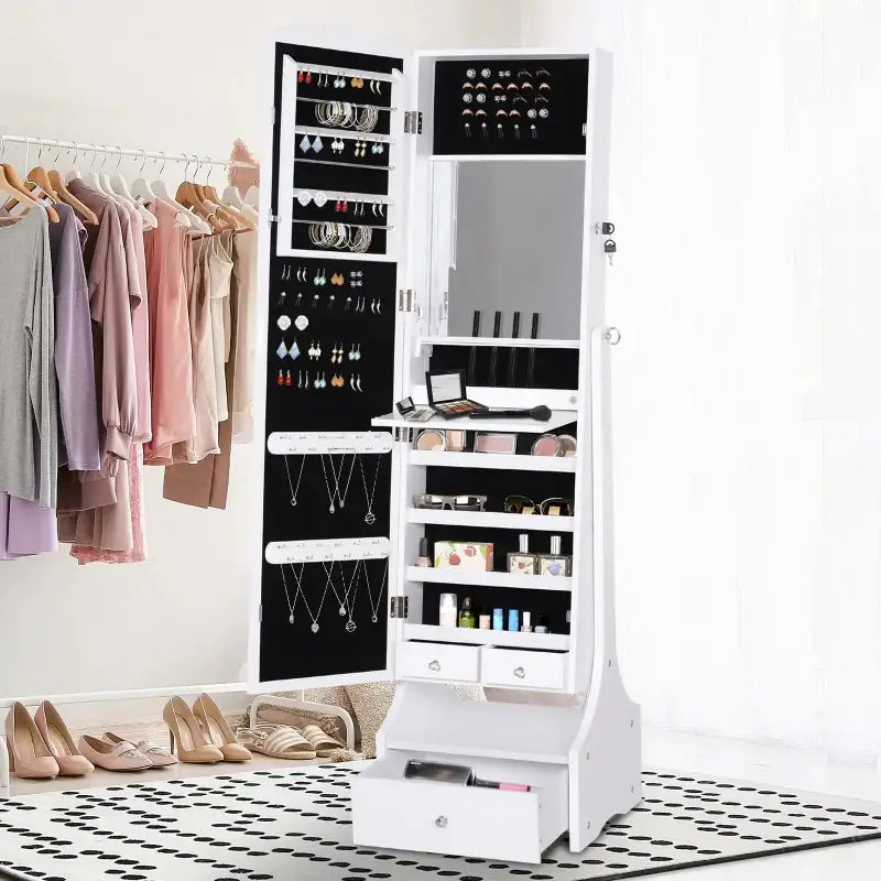 Standing Jewelry Cabinet Organizer - sleek-selections