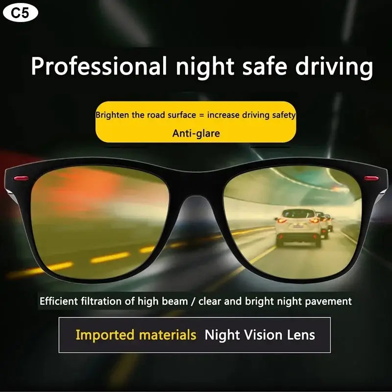 Night driving glasses.