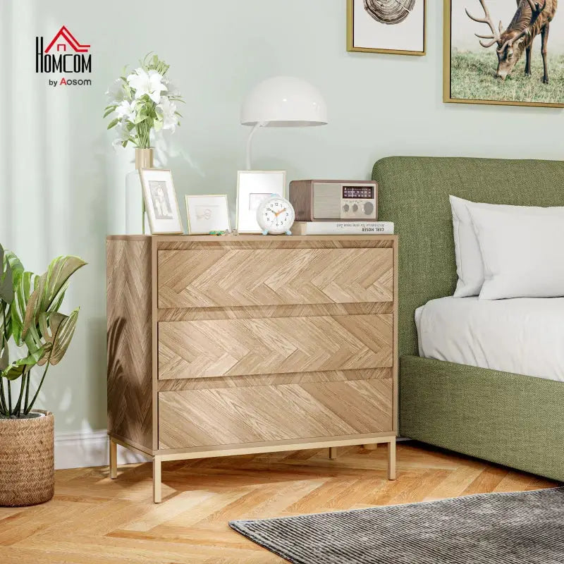 Nature Wood Chest of Drawers - sleek-selections