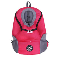Pink pet carrier backpack perfect for small pets, lightweight pet carrier backpack