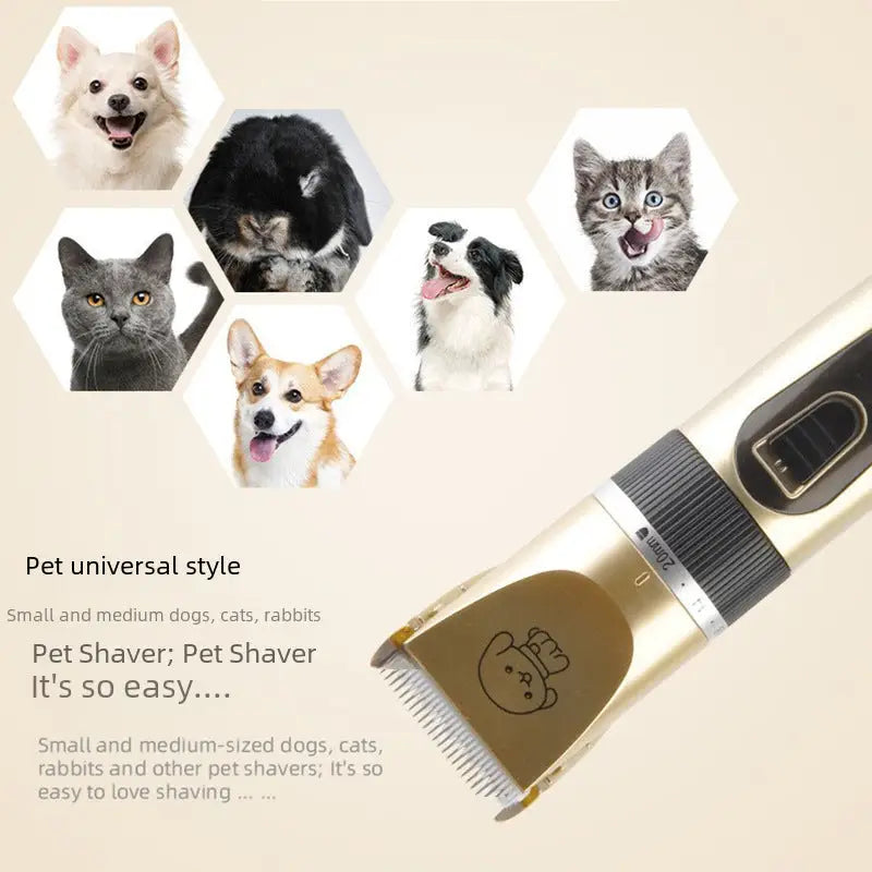 Pet Hair Shaver Trimming Grooming Tool for Pesky Pets with Durable Clipping Blades