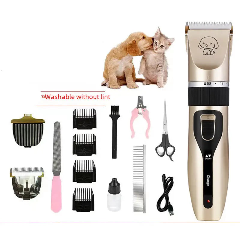 Pet hair shaver and trimming grooming tool for pesky pets, perfect for grooming at home