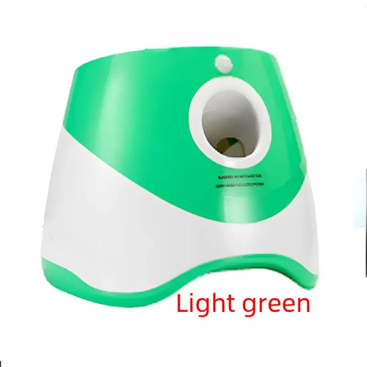 Light green and white pet tennis pitching ball for tennis pitching ball machine