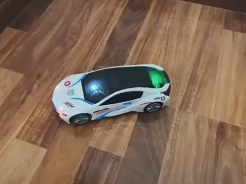 Rotating Transforming Robot Car
