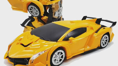 New Remote Control 2 in 1 RC Car Toy Transformation Robots Car