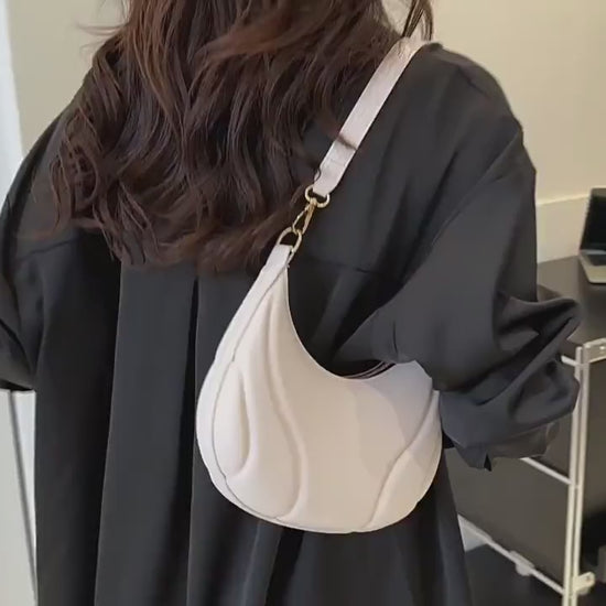 Textured Trend Shoulder Bag Purse