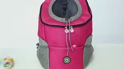 Mochila transportadora de mascotas