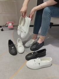 Casual Pu Leather Sneakers