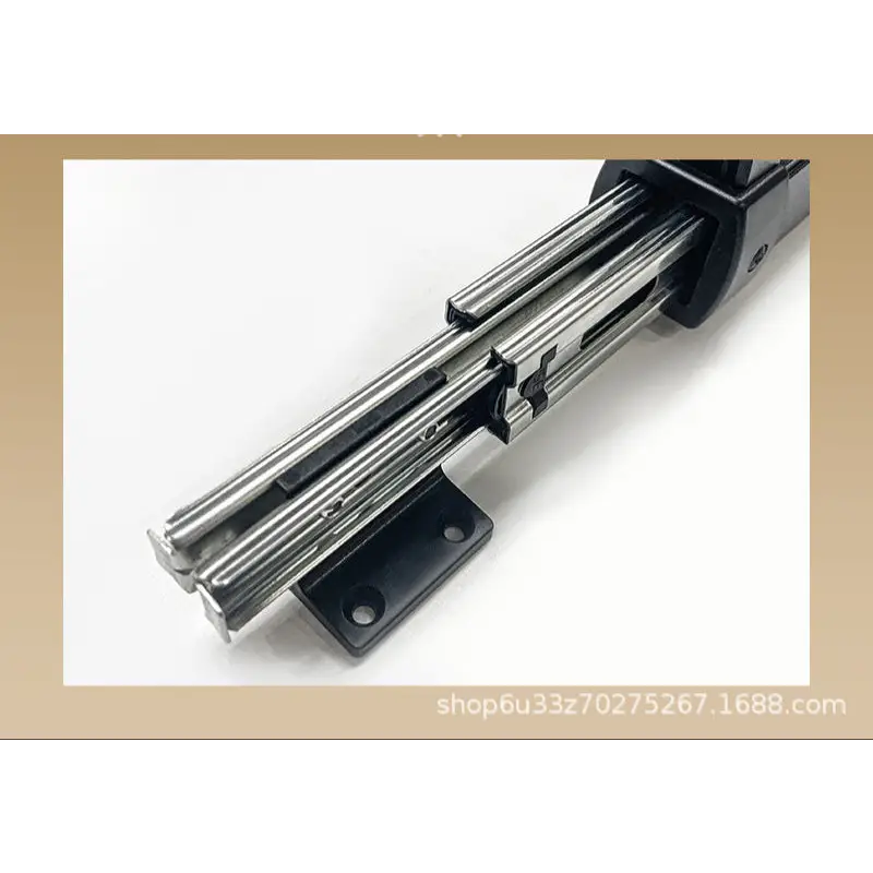 Telescopic drawer slide.