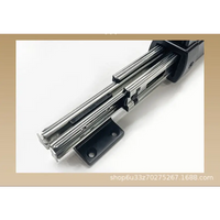 Telescopic drawer slide.