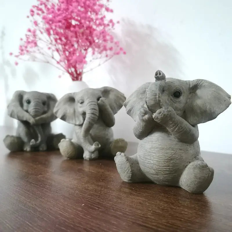 Resin Elephant Handicraft Home Decoration - sleek-selections