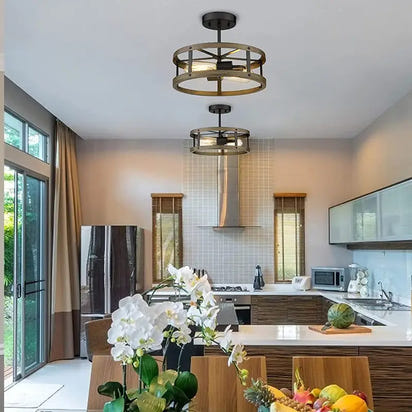 Retro Industrial Style Ceiling Lamp - sleek-selections