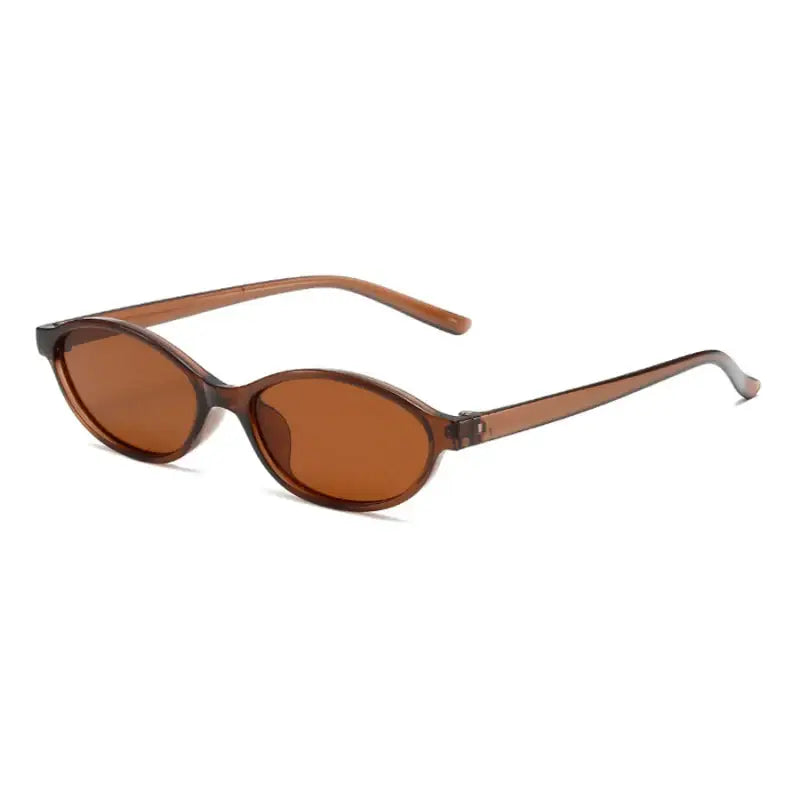 Retro Oval Frame Sunglasses - sleek-selections