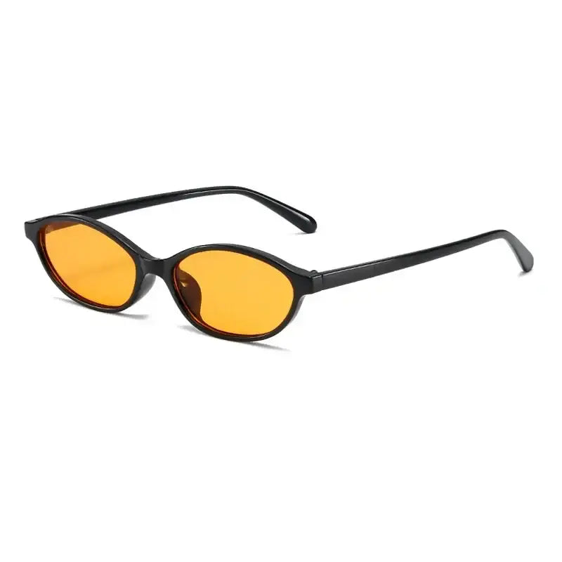 Retro Oval Frame Sunglasses - sleek-selections