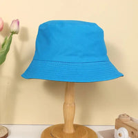 Reversible  Unisex solid color double-sided fisherman hat - sleek-selections