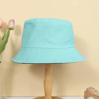 Reversible  Unisex solid color double-sided fisherman hat - sleek-selections