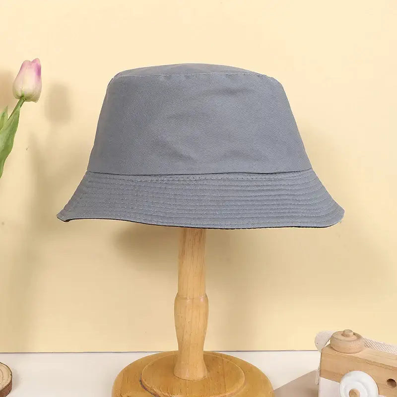 Reversible  Unisex solid color double-sided fisherman hat - sleek-selections