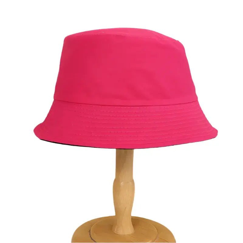 Reversible  Unisex solid color double-sided fisherman hat - sleek-selections