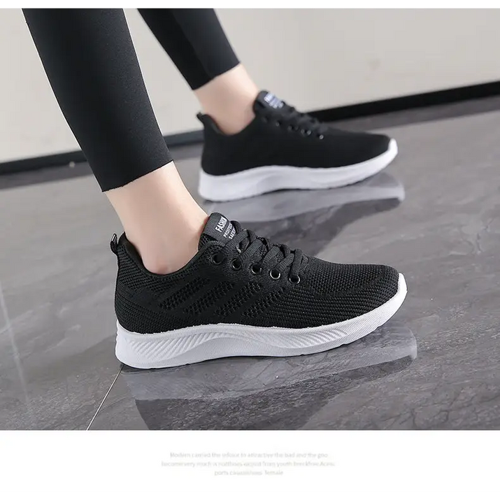 Black and white running sneakers for women in the Running Sneakers For Women product showcase