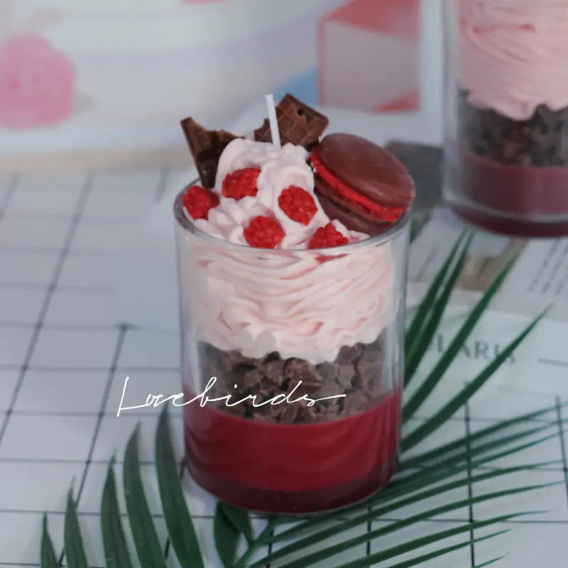 Scented  red Wine Chocolate Candle - sleek-selections