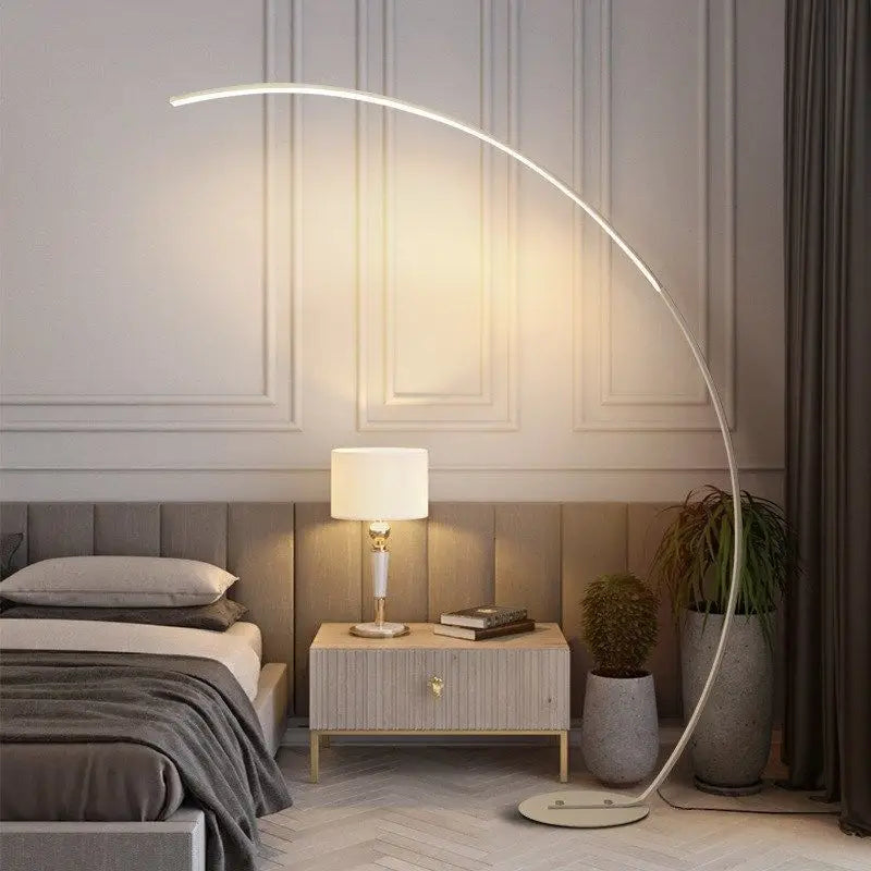 Simple Arc LED Floor Lamp - sleek-selections