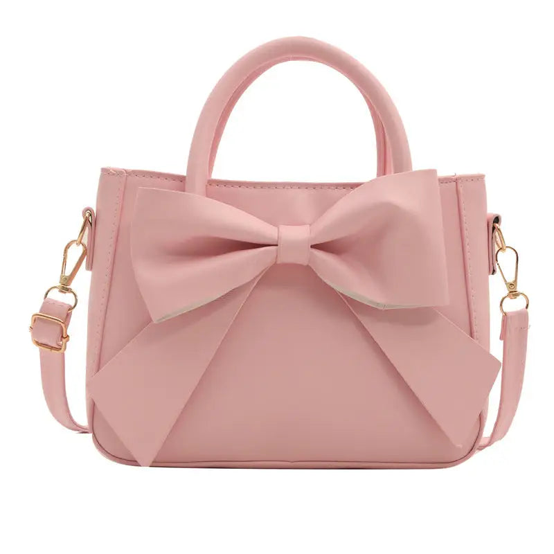 Simple Bow Handbag - sleek-selections