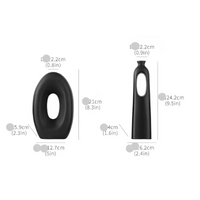 Simple Geometric Vase Set - sleek-selections