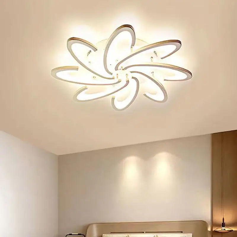 Simple Modern Flower Ceiling Lamp - sleek-selections