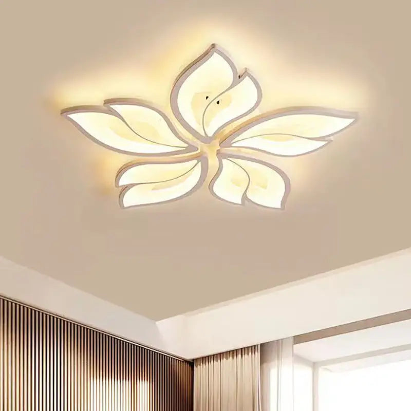 Simple Modern Flower Ceiling Lamp - sleek-selections