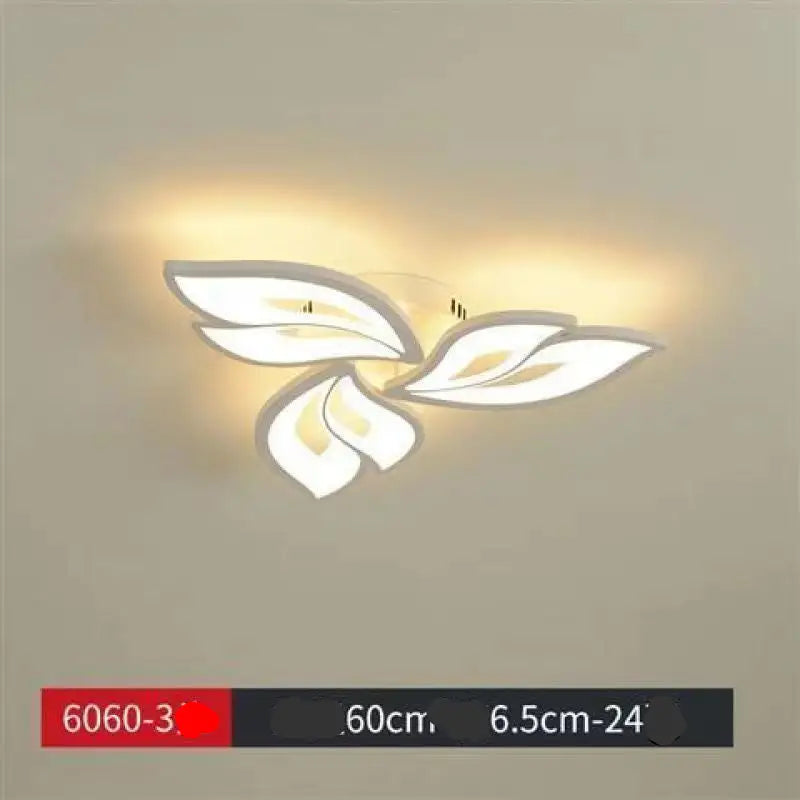 Simple Modern Flower Ceiling Lamp - sleek-selections