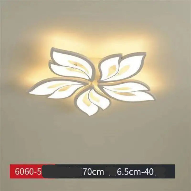 Simple Modern Flower Ceiling Lamp - sleek-selections