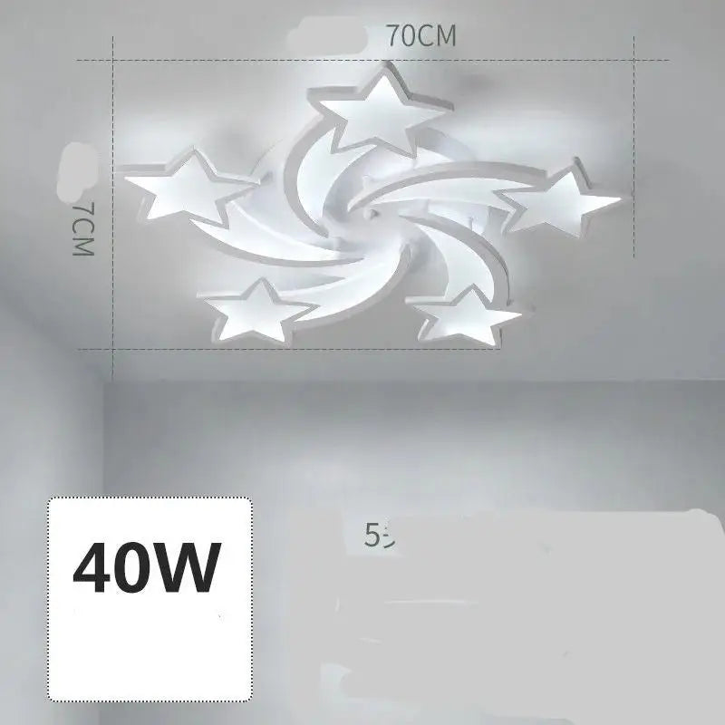Simple Modern Flower Ceiling Lamp - sleek-selections