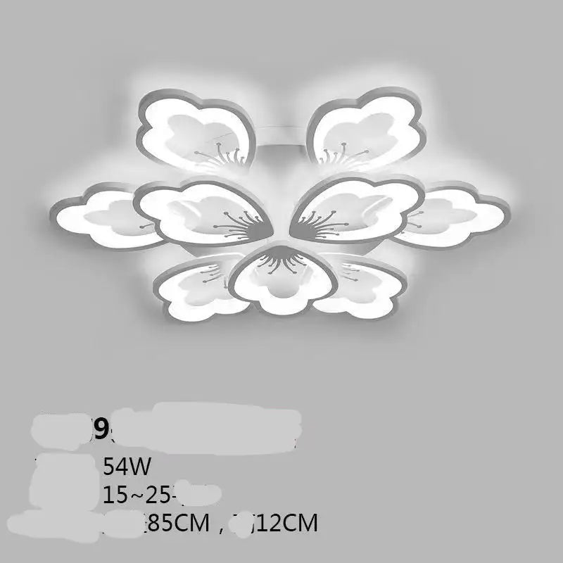 Simple Modern Flower Ceiling Lamp - sleek-selections