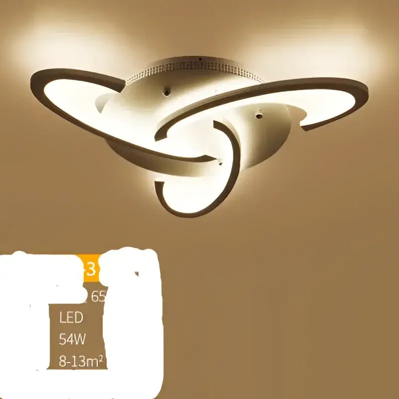 Simple Modern Flower Ceiling Lamp - sleek-selections