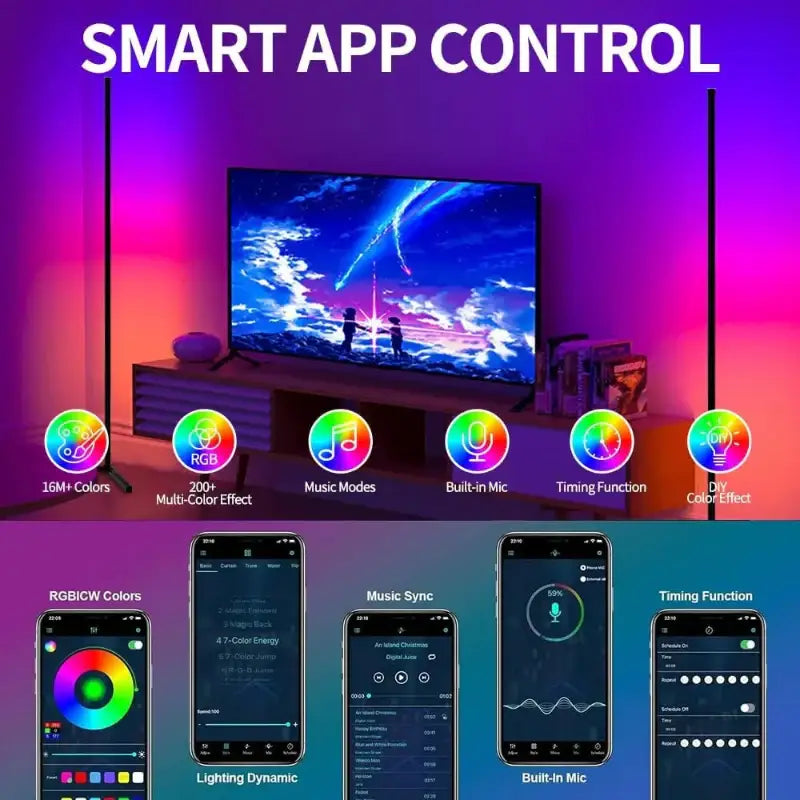 Smart RGB Dream Color Floor Lamp - sleek-selections