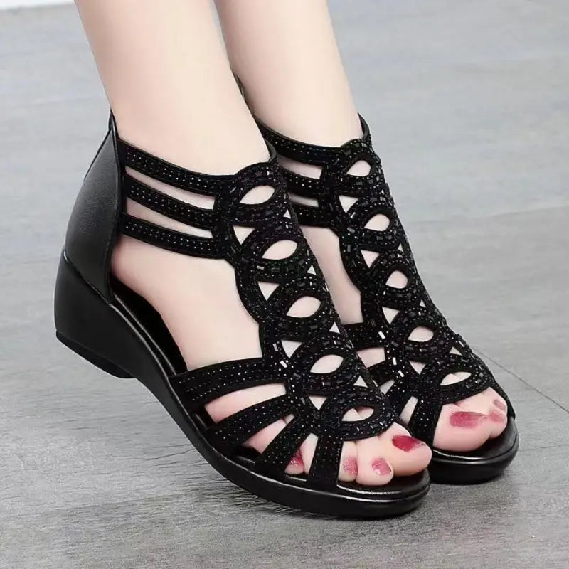 Soft leather Roman Sandals - sleek-selections