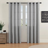 Solid Color Linen Curtains - sleek-selections