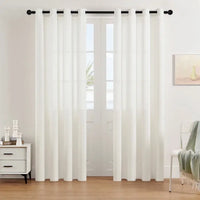 Solid Color Linen Curtains - sleek-selections