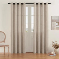 Solid Color Linen Curtains - sleek-selections