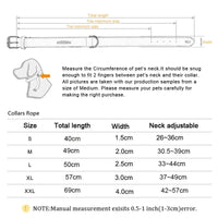 Dog collar sizing guide for Solid Dog Collars Nylon, perfect for your pup’s style