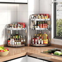 Stainless Steel Kitchen Corner Shelf - sleek-selections